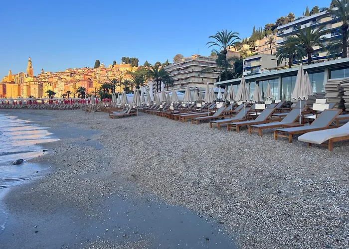아파트 Cote D Azur Premier Sablettes Est Beachfront